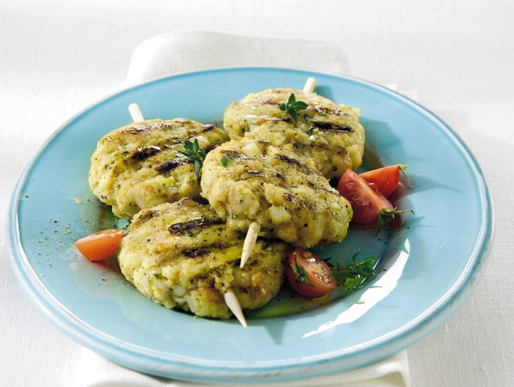Hamburger di pane al formaggio