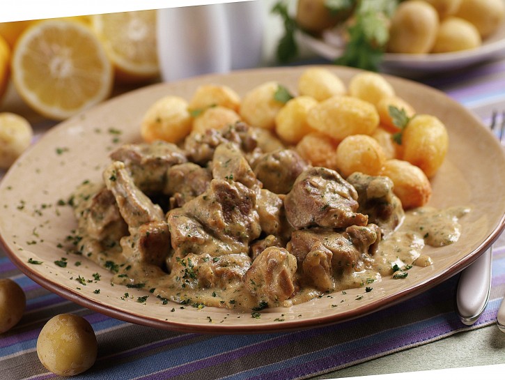 Agnello in fricassea