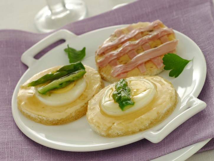 Tartine miste gelatinate