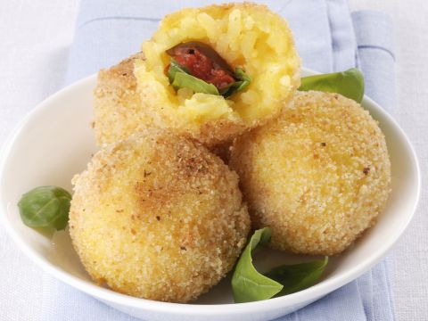 Arancini di riso al pomodoro