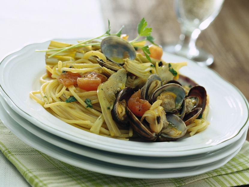 pasta-con-carciofi-e-vongole ricetta