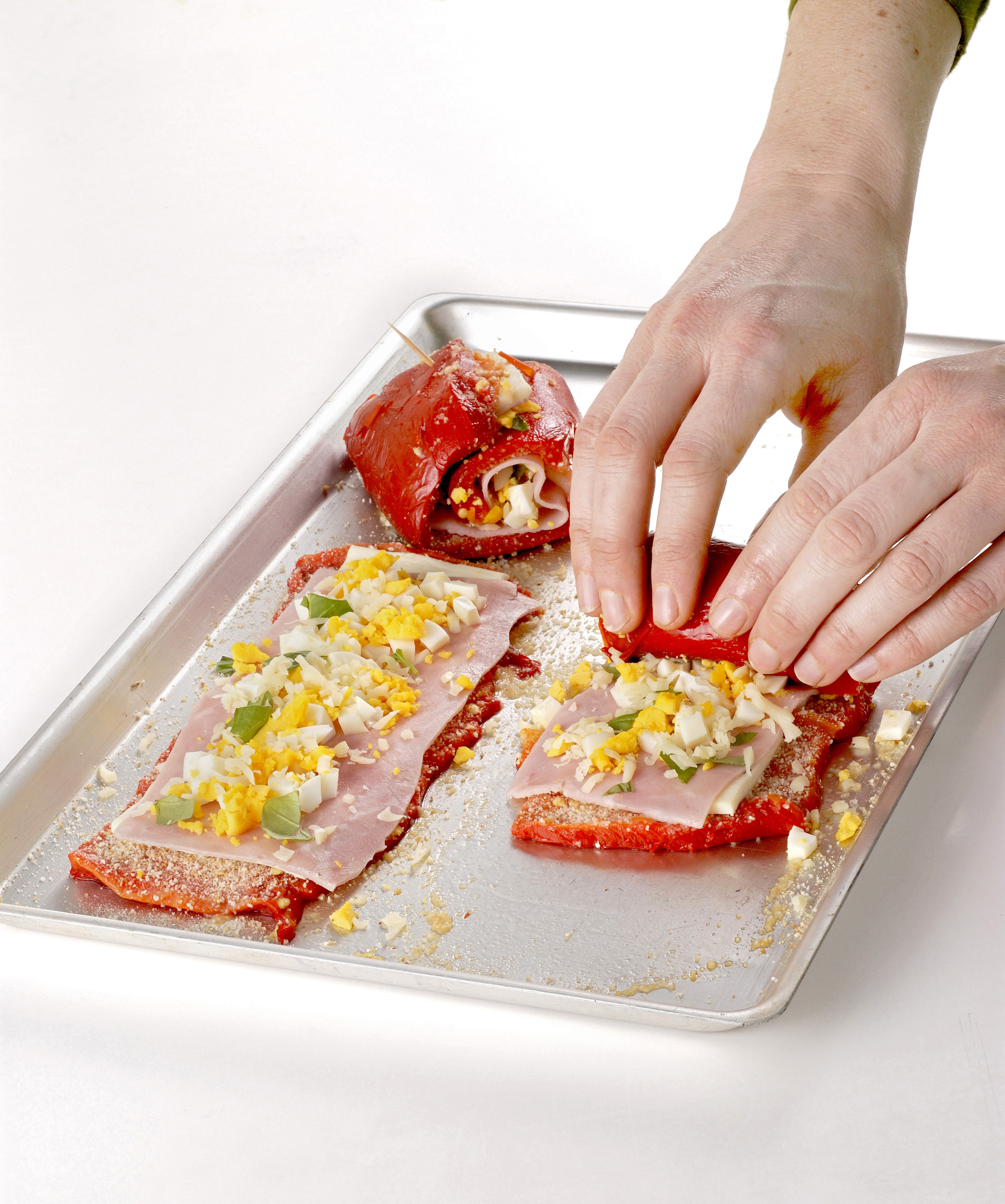 Involtini Di Peperoni Prosciutto E Provola