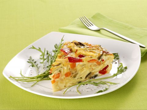 Torta di fettuccine al forno