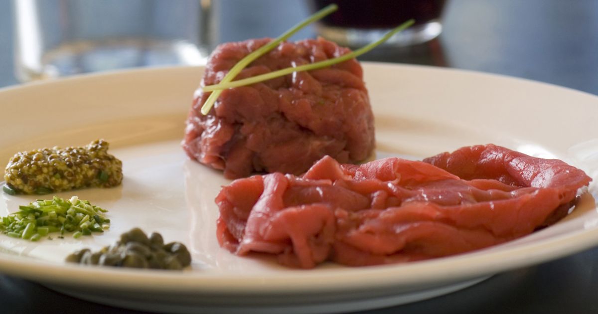Ricetta Battuta A Coltello E Carpaccio Di Fassona Piemontese Donna Moderna