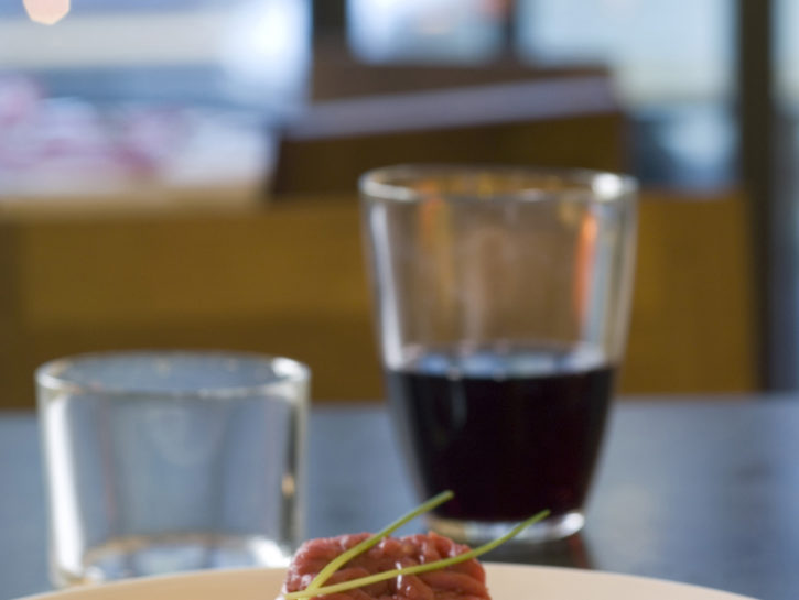 Battuta a coltello e carpaccio di fassona piemontese