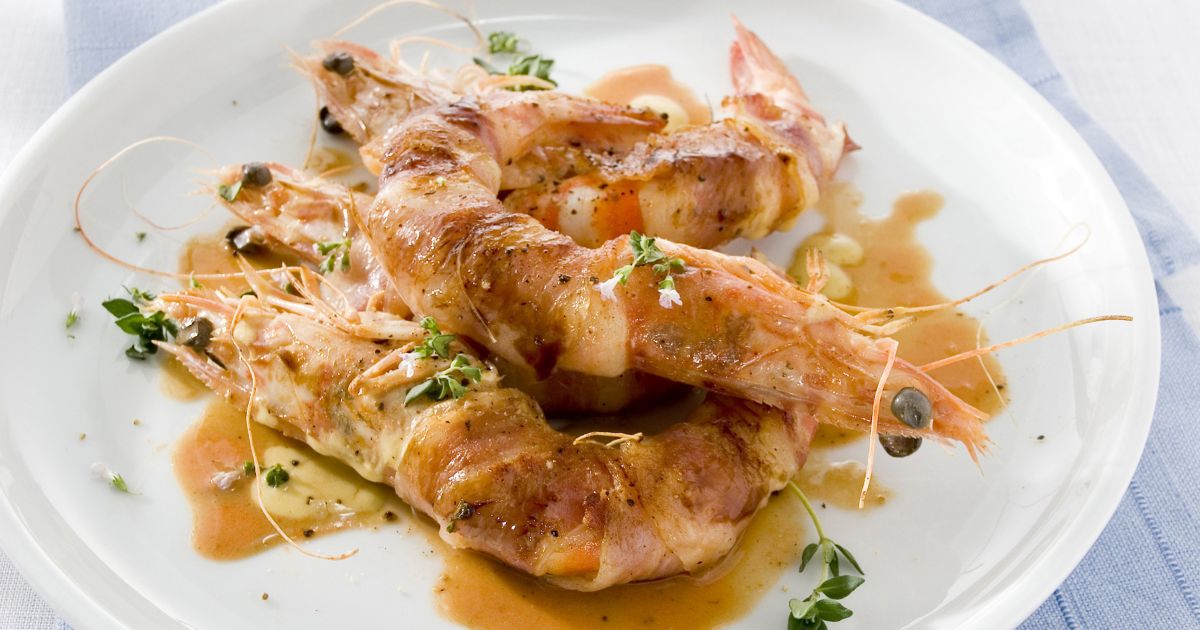 Ricetta Mazzancolle grigliate con salsa alla senape Donna Moderna