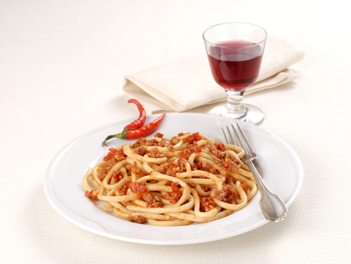 Pici con sugo di salsiccia