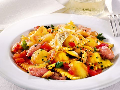 Ravioli di branzino