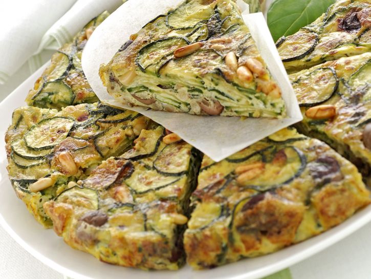 frittata-di-zucchine-e-pinoli-al-forno immagine