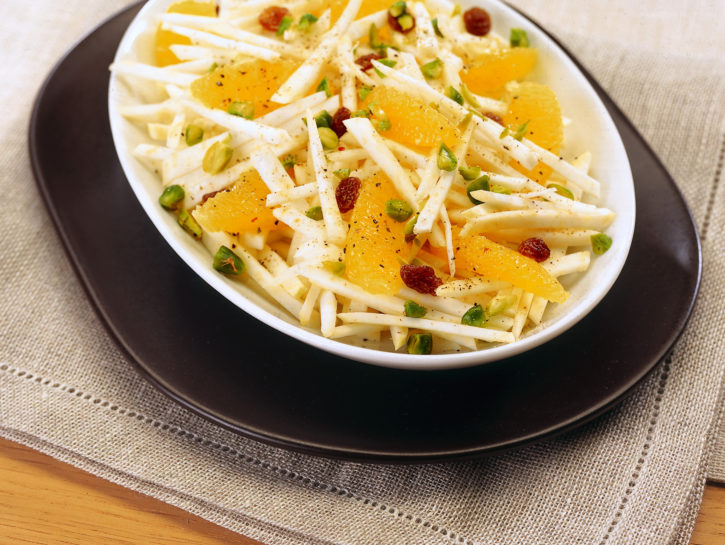 Insalata di arance e sedano rapa