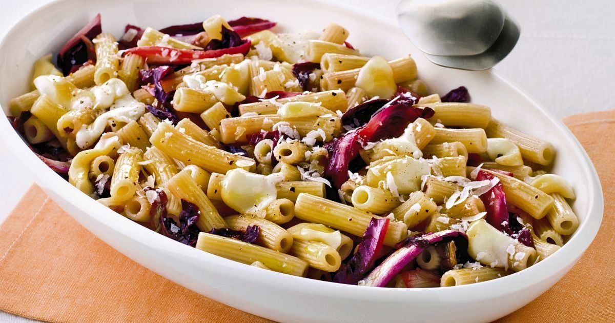 Ricetta Maccheroni Con Radicchio E Scamorza Donna Moderna