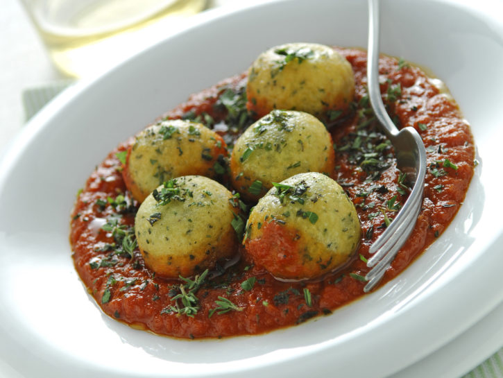 Polpette di pane alle erbe aromatiche