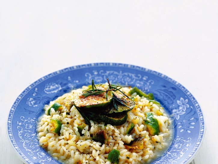 Risotto al lardo e rosmarino
