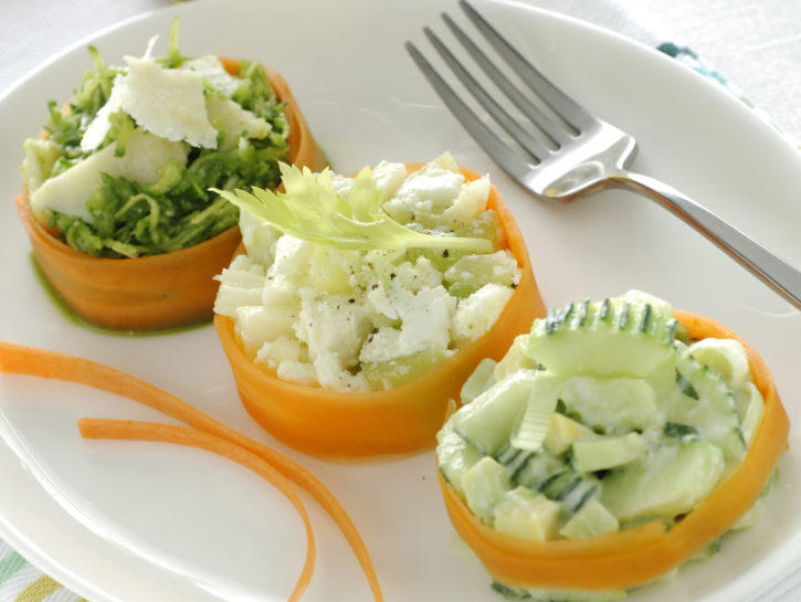 Tris di insalate estive
