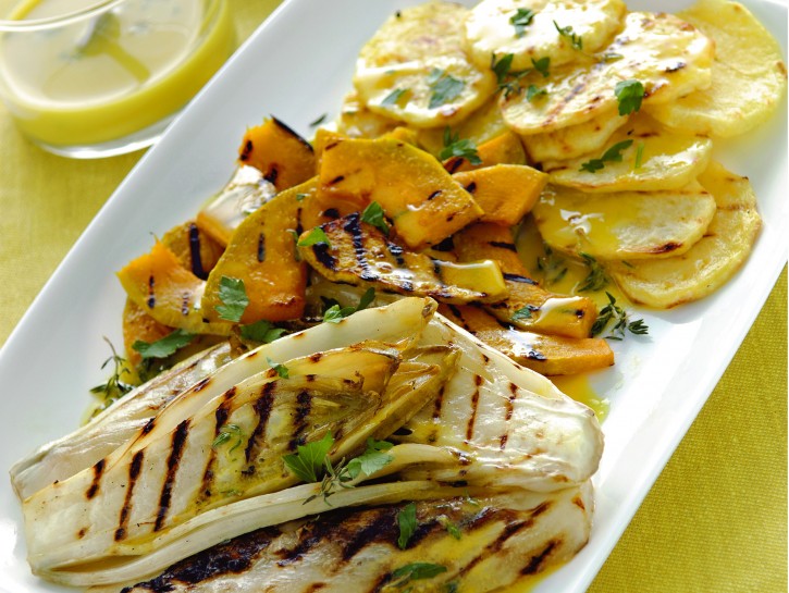 Grigliata di verdure invernali