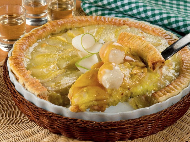 Crostata di pere al mascarpone