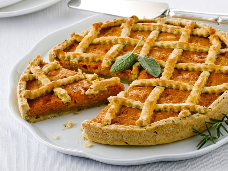 Crostata salata di zucca