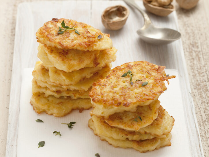 Rosti di patate e sedano rapa