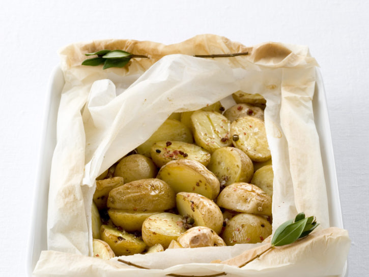 Patate al cartoccio aromatiche