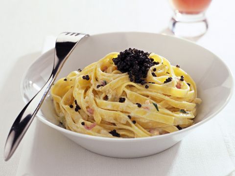 Tagliatelle al caviale