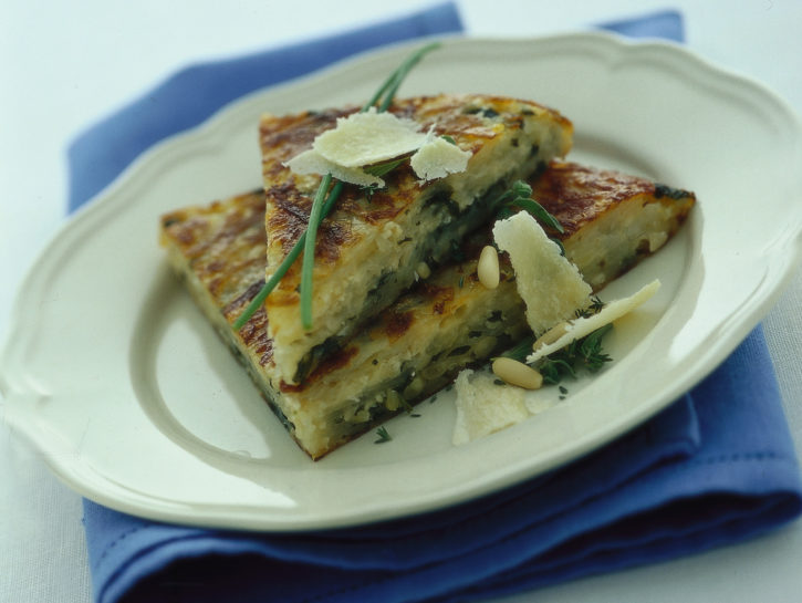 Torta di patate al parmigiano reggiano