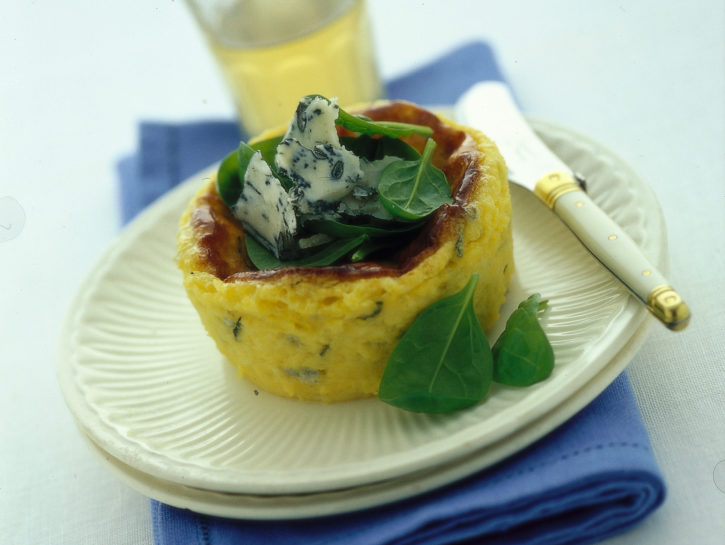 Tortini di polenta e gorgonzola