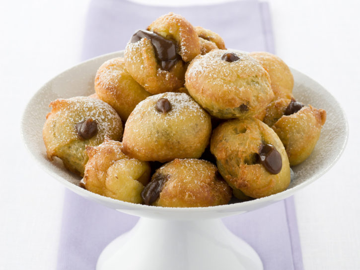 Bignole al cioccolato