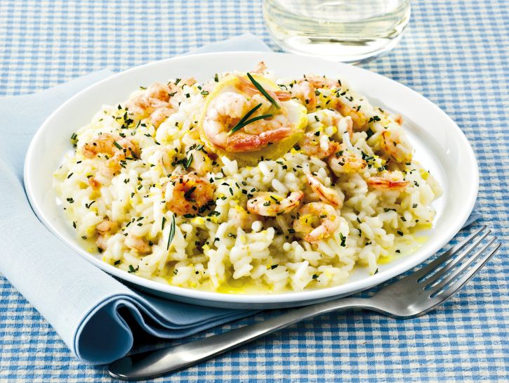 risotto gamberi e limone