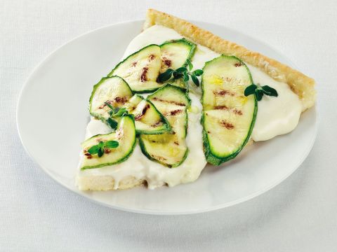 Pizza crescenza e zucchine