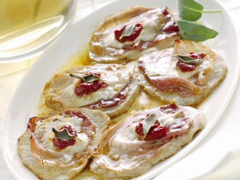 Scaloppine di maiale alla bolognese