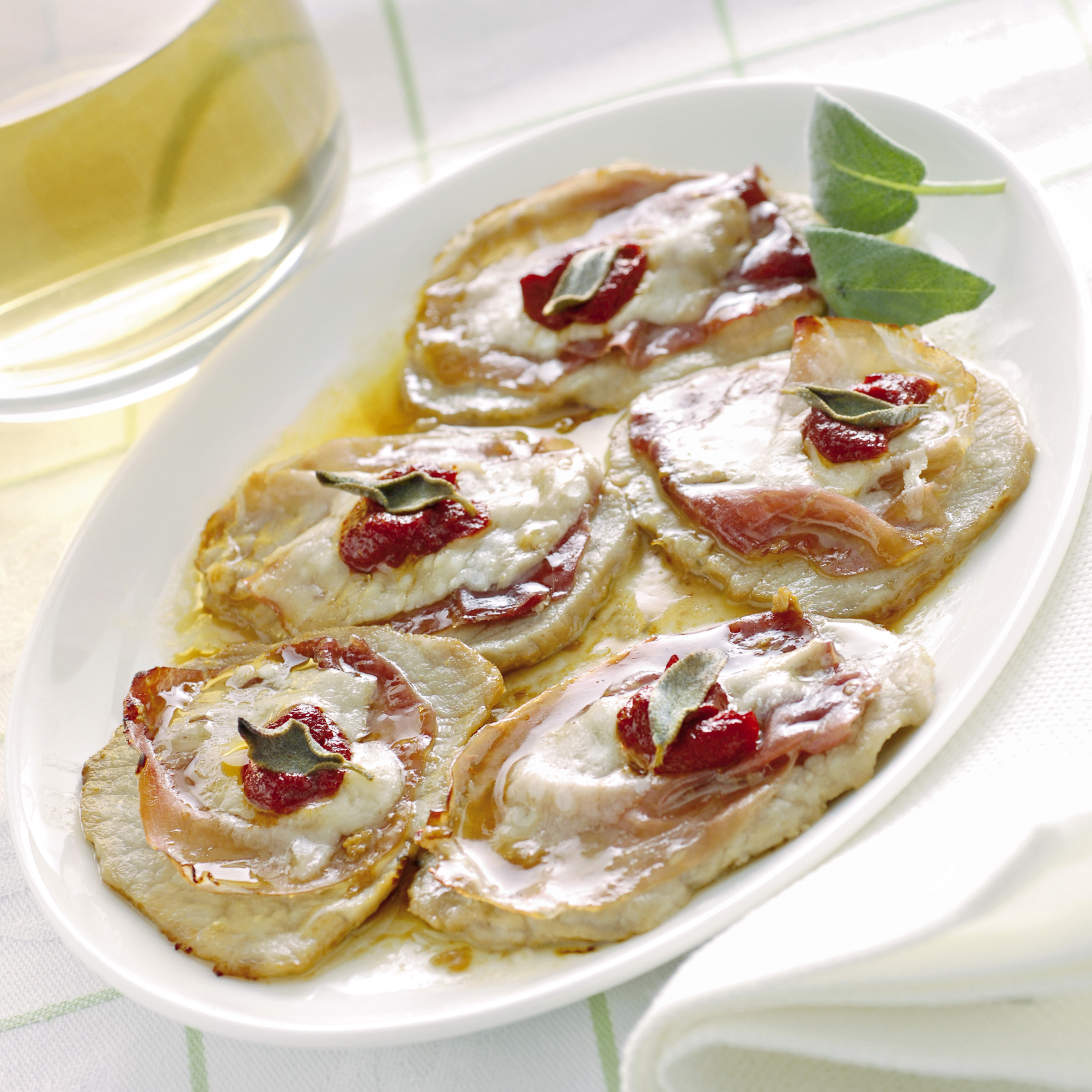 Ricetta Scaloppine di maiale alla bolognese Donna Moderna