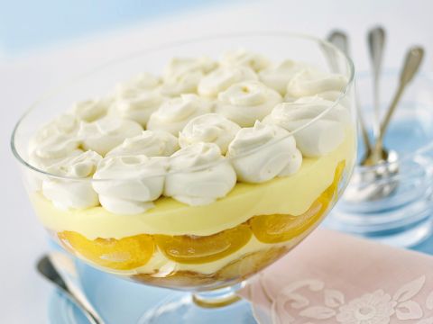 Melba alla crema con amaretti e mascarpone