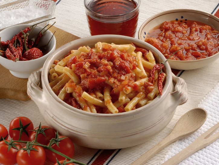 Sedanini alla amatriciana