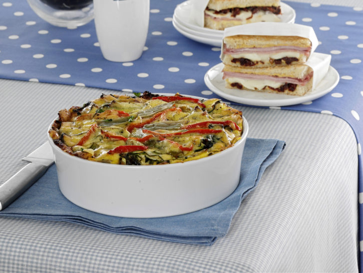 Torta vegetariana