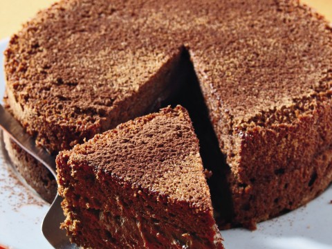 La torta al cioccolato