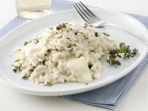 Risotto filante al timo