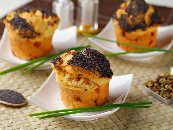 Muffin golosi ai semi di papavero