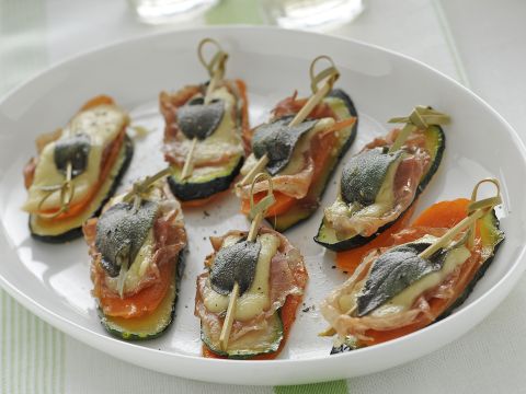 Saltimbocca di zucchine e carote