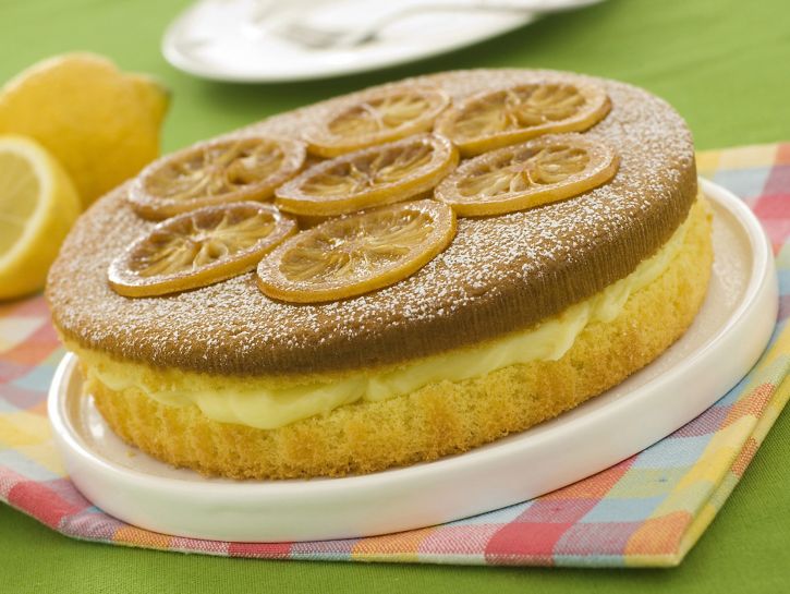 torta-alla-crema-di-limone-caramellata preparazione