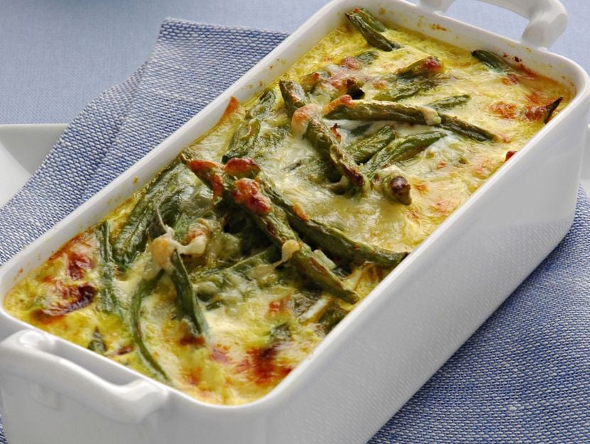 fagiolini-al-curry-con-crema-di-formaggio ricetta
