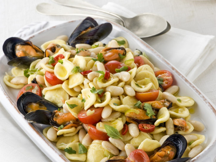 Orecchiette cannellini e cozze