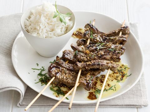 Spiedini di manzo alla coreana