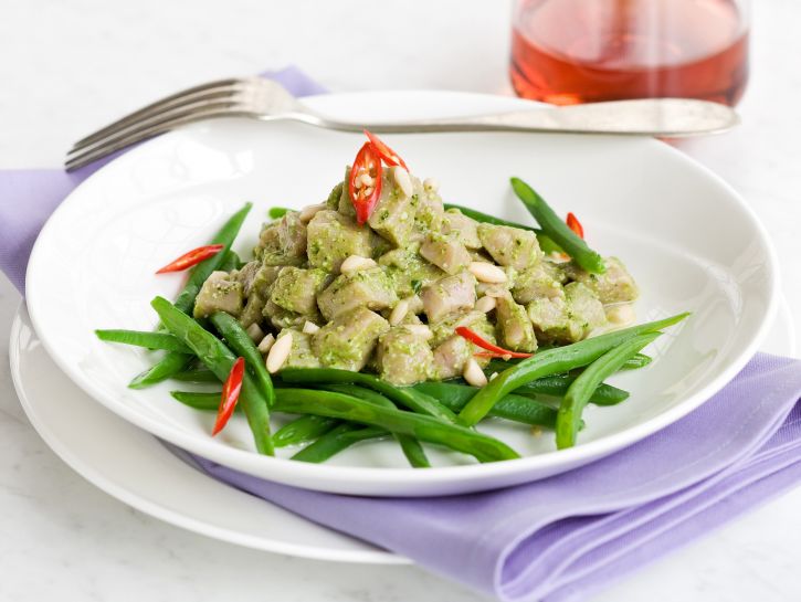 dadolata-di-vitello-al-pesto-e-fagiolini