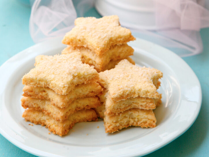 Biscotti Di Natale Al Cocco.Ricetta Stelline Al Cocco Donna Moderna