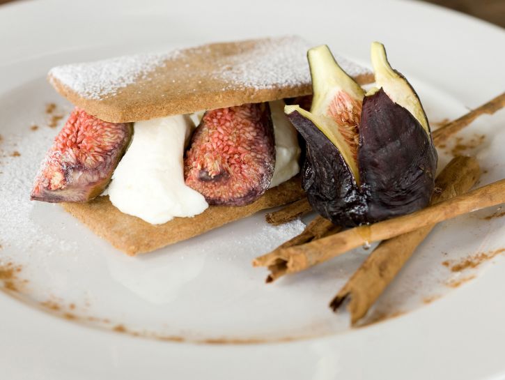 Biscotti alla cannella con crema di mascarpone