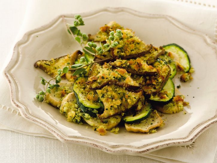 gratin-di-cardoncelli-e-zucchine foto