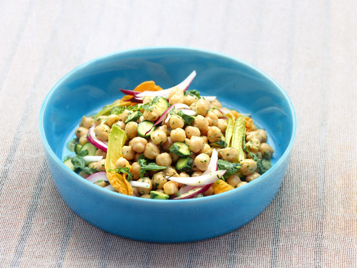 Insalata di ceci e zucchine