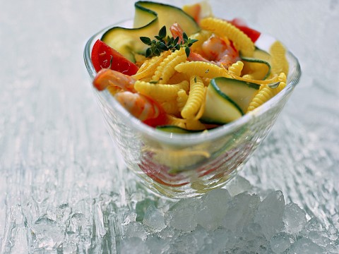 Insalata di malloreddus allo zafferano