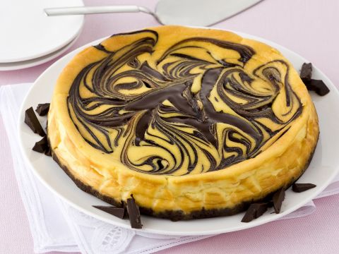 Cheesecake marmorizzato