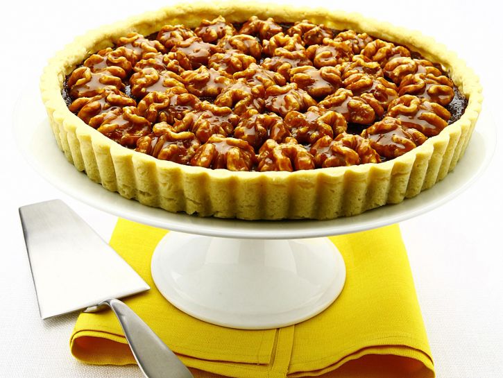 Crostata noci e cioccolato